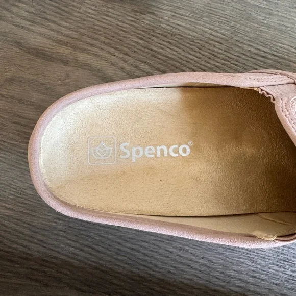Spenco Sz 9.5 Pink Tassel Mules - Picture 7 of 9